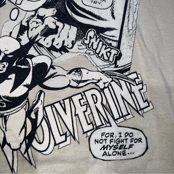 Solar Flare Marvel Comics Group Mens M Beige Graphic Print T Shirt Crew Neck - Picture 4 of 11